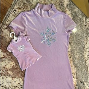 American girl matching outfits! size L 14/16,matching AG dress, New Without tags